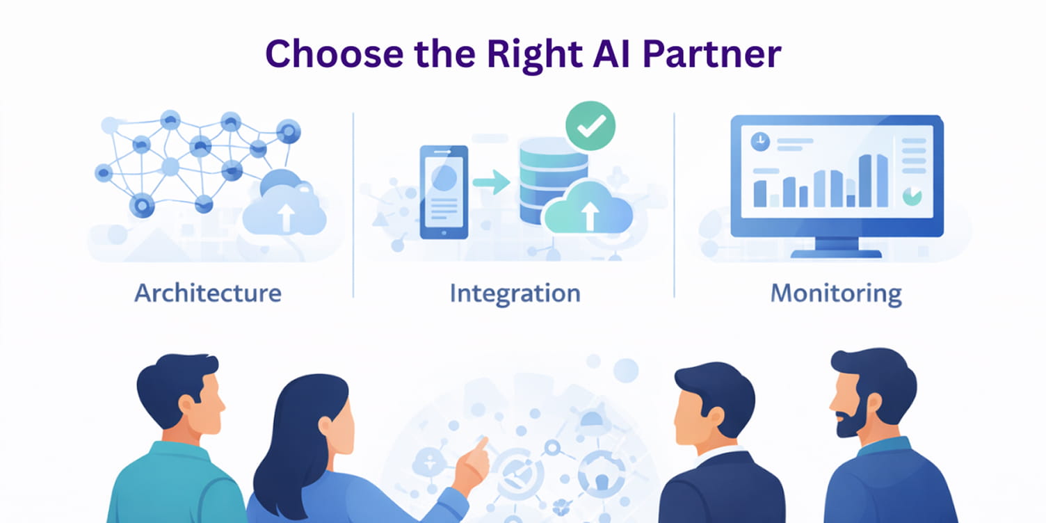 a snapshot of choosing the right AI partner